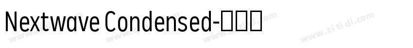 Nextwave Condensed字体转换 Nextwave Condensed字体转换